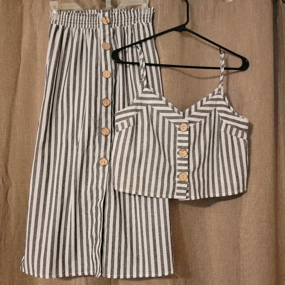 Two Piece Haute Monde Tank and Skirt